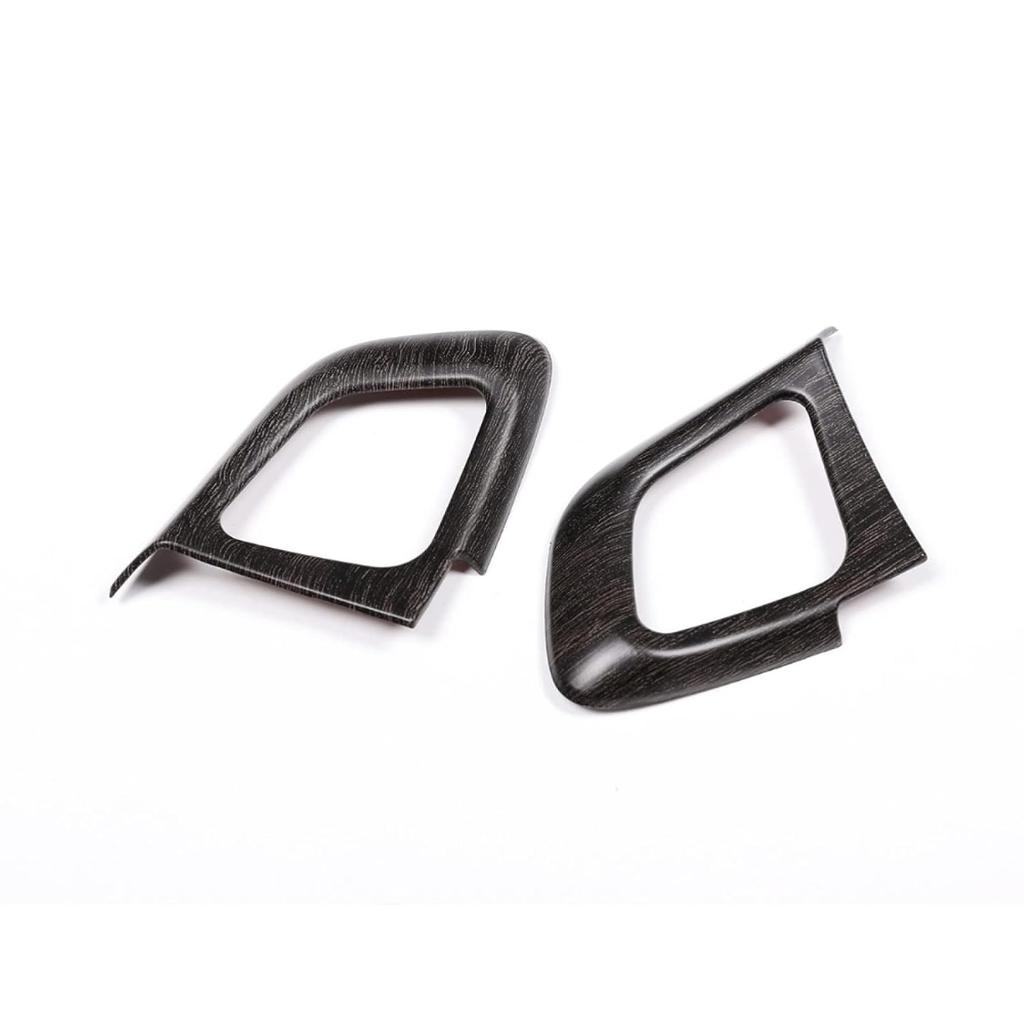 for Land Rover Range Rover Evoque 2012-2018, ABS Oak Wood color Car Interior Car Window Lift Switch Button Frame Cover Trim Accessories
