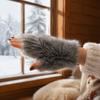 Plush Material Werewolf Paw Mitten Fluffy Texture Cosplay Wolf Claws  Halloween Party