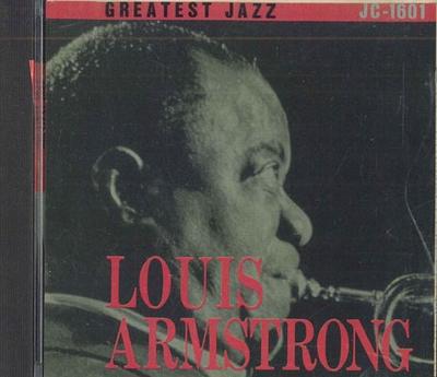 CD LOUIS ARMSTRONG - Louis Armstrong Greatest Jazz JC1601 ECHO Japan Obi Jazz Used
