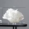 Simulated Resin Coral Sculpture, Home Decoration, Metal Marble Base, Coral Model Statue, Living Room Decoration Ornaments