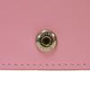 Used Lady Dior Card Holder 10656 S0011PANB 7946 with logo charm, pink two-tone, excellent condition, Cannage Black from