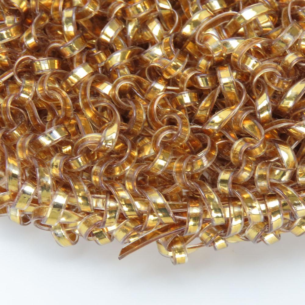 Used ANTEPRIMA Handbag Wire bag PVC Gold series Party