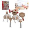 Nordic Style Gourmet Kitchen Utensils Toy Set For Children Role Play Cooking Kit