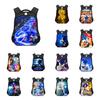 Sonic Cartoon Kids Backpack Durable Polyester Material 20-35l Capacity Zipper Closure Cushioned Shoulder Straps 44*30.5*16cm