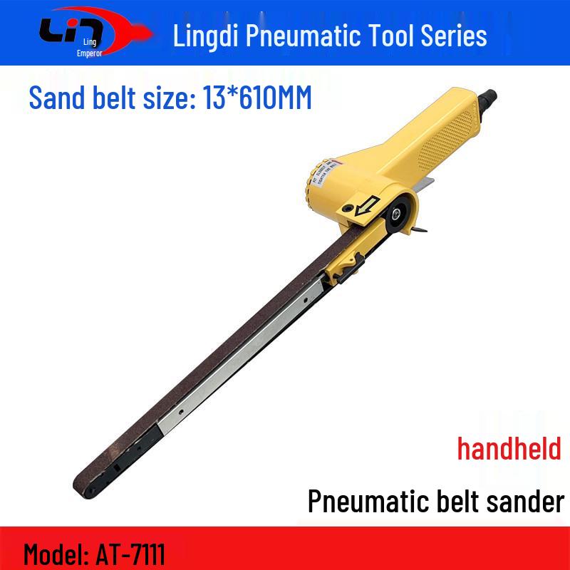 Lingdi AT-7111 Pneumatic Belt Sander and Polisher, 13x610mm.