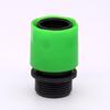 6-Point Internal Hex Plastic Quick Connector, 25mm Threaded Water Fitting Extension Nipple.
