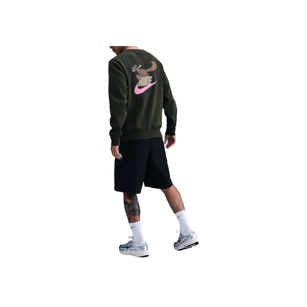 Nike Sportswear Comfortable Skin-Friendly Crewneck Sweatshirt Men Tops IB3304-355