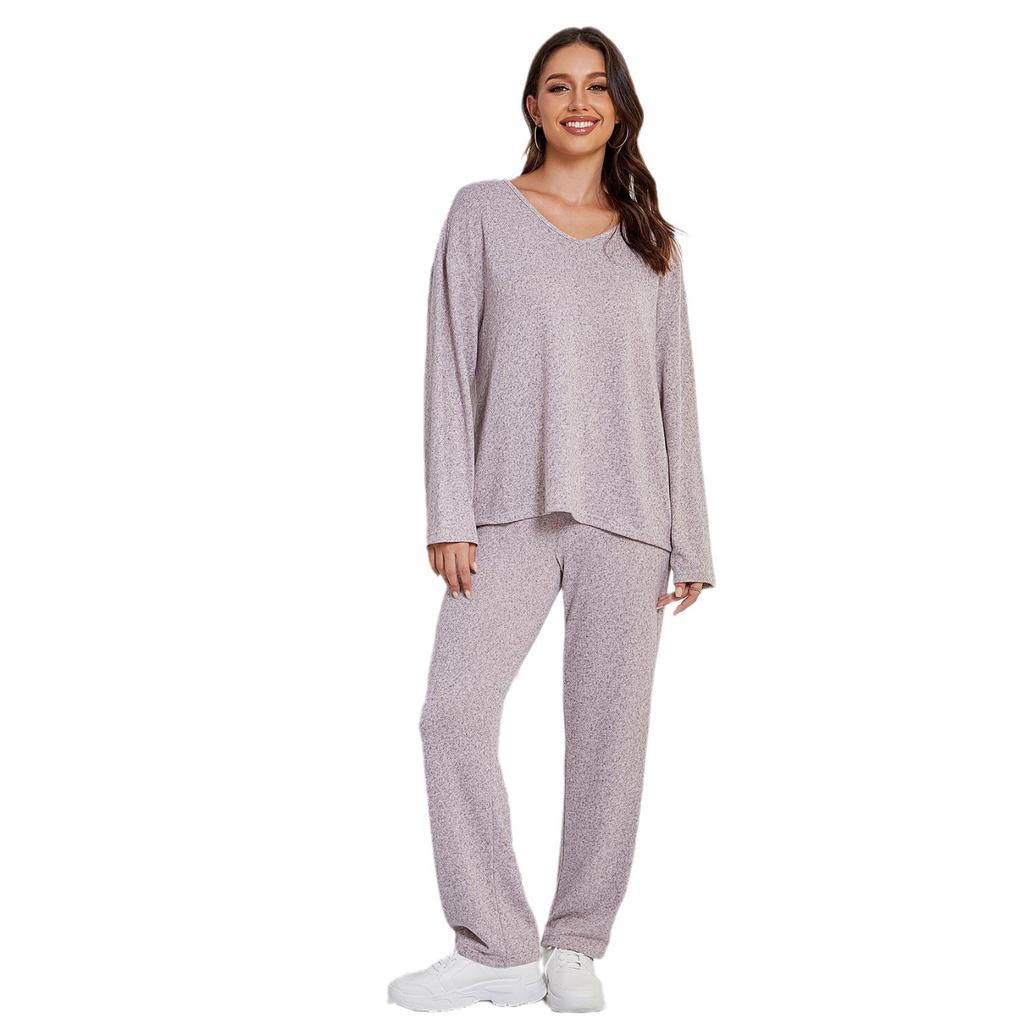 Pajamas Women's Autumn and Winter Loose Casual Sports Long-sleeved Two-piece Suit Women's Loungewear Pyjamas