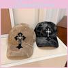 Fashionable Decoration Cross Dyeing Pattern Women Summer Casual Cap Baseball