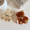 Kawaii Cartoon Bear Shark Clip Sweet Hair Clip Trendy Acetic Acid Hair Claw  Female