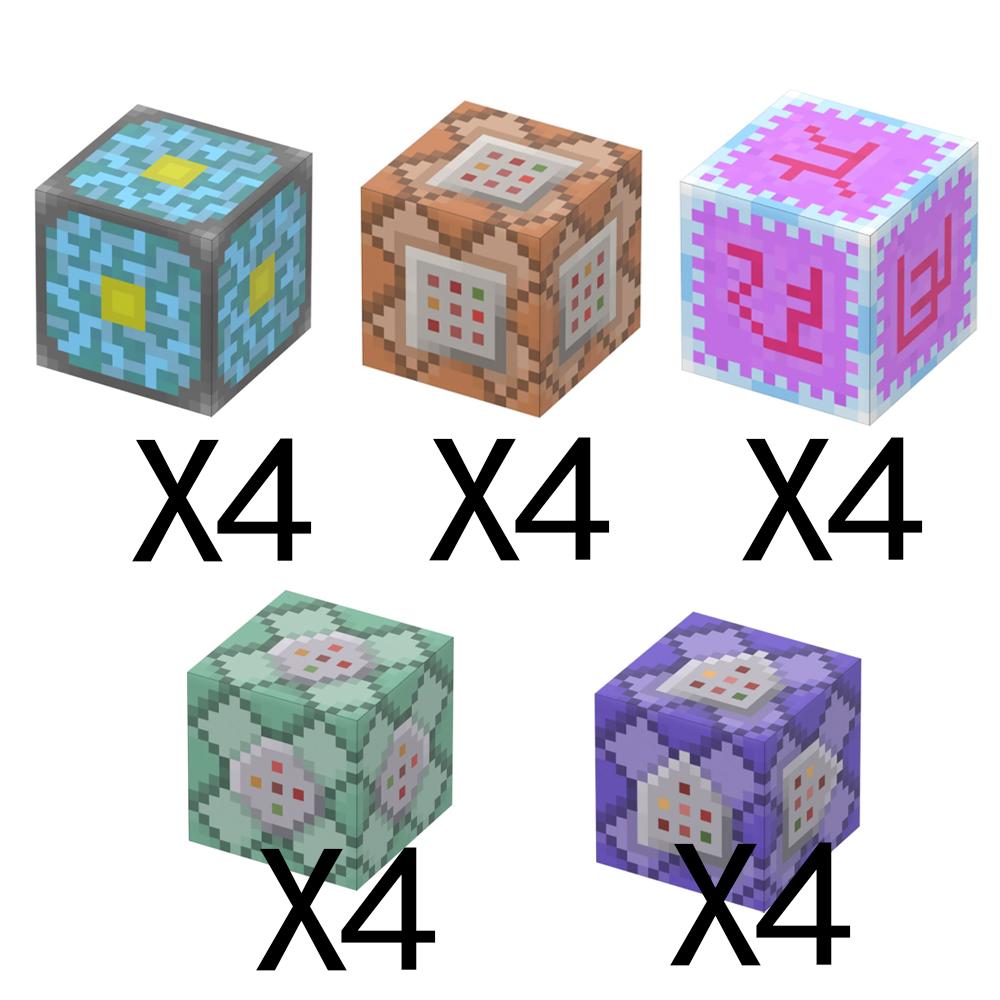 Pixel-Stil Mineral Magnet Welt Magnetische Bausteine Montage Ersatzteile Sensorisches Spielzeug für Kinder DIY Tierwürfel Grundplatte