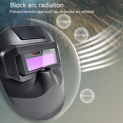 Auto Darkening Welding Helmet with Elastic Band Large Viewing Screen True Color Arc Weld Face Guard Protective Hood Electric Soldering Glasses
