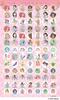 Disney Princess Lesson Stickers (Set of 10)