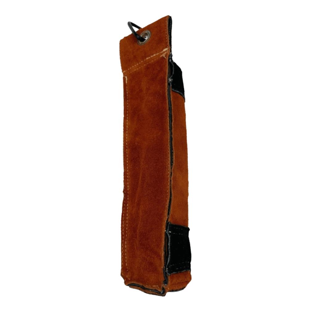 Cowhide Full Leather Electric Arc Welding Rod Bag Equipment Maintenance