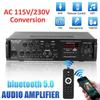 2000W 5-Kanal Audio Heimkino Heimkino Verstärker Bluetooth HiFi Stereo Verstärker LED Digital Karaoke Verstärker