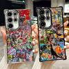 Graffiti Fashion Art Soft Phone Case For Samsung Galaxy S26 Ultra S25 Edge S24 FE S23 Plus S22 S21 + S20 Plating Anti-Fall Funda