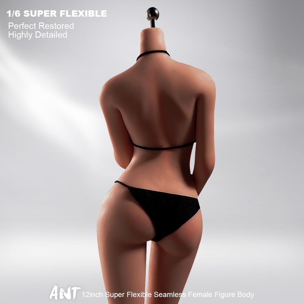 Proportional Makeup Female Body and Clothes Super Flexible Joint Movement Diagram Blue Beauty Black Skin Seamless Body Large Breasts Hobby Collection
