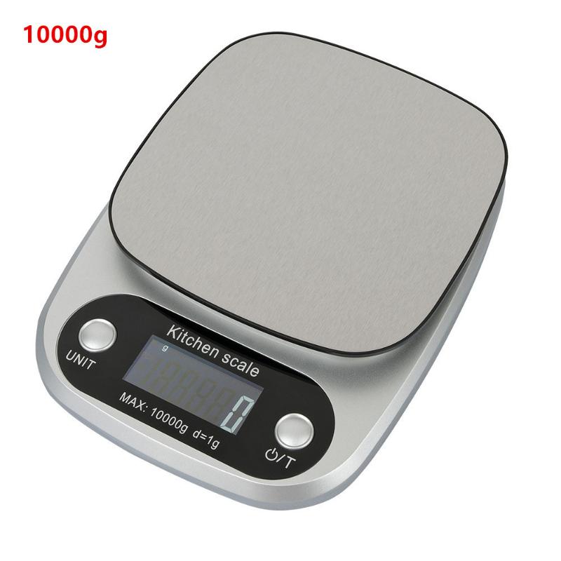 High Precision Kitchen Scale 10kg Electronic Jewelry Food Baking Scale Multifunction Measuring Tool Gram Scale Lcd Display