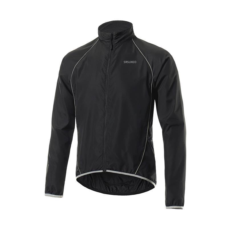 ISPEEDO Herren Winddichte Radjacke - Leicht, Sonnenschützend und Ideal für Laufen oder Radfahren im Freien