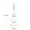3 Styles Wall Decoration Storage Racks Woven Wooden Hanging Decorations Bedroom Living Room Wind Chime Decoration Racks