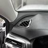 For Kia Telluride 2020-2025 ABS Dashboard Upper Air Outlet Cover Air Conditional Defrost Vent Grill Trim Frame LHD Accessories