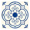Waterproof Floral Peel And Floor Tiles 6x6 Inches Self PVC Decals For Kitchen Bathroom Entryway Wall 20 Pack