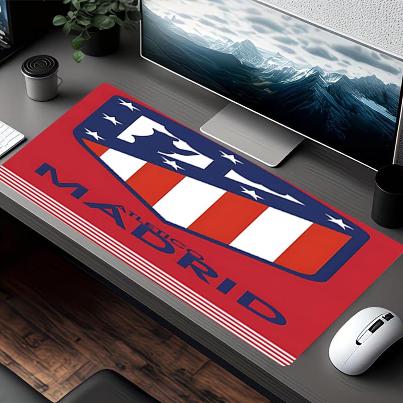 Football Club Print Mouse Pad, for Keyboard Pad Laptop PC Mat for Office Home Use, Desk Decor, Perfect Birthday Gift for Gamers