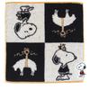 Blooming Brooks Brothers X Peanuts Towel Handkerchief with Snoopy for 25cm Appliqué (Navy) Men, Approx. (Product Code 001523-0002-02)