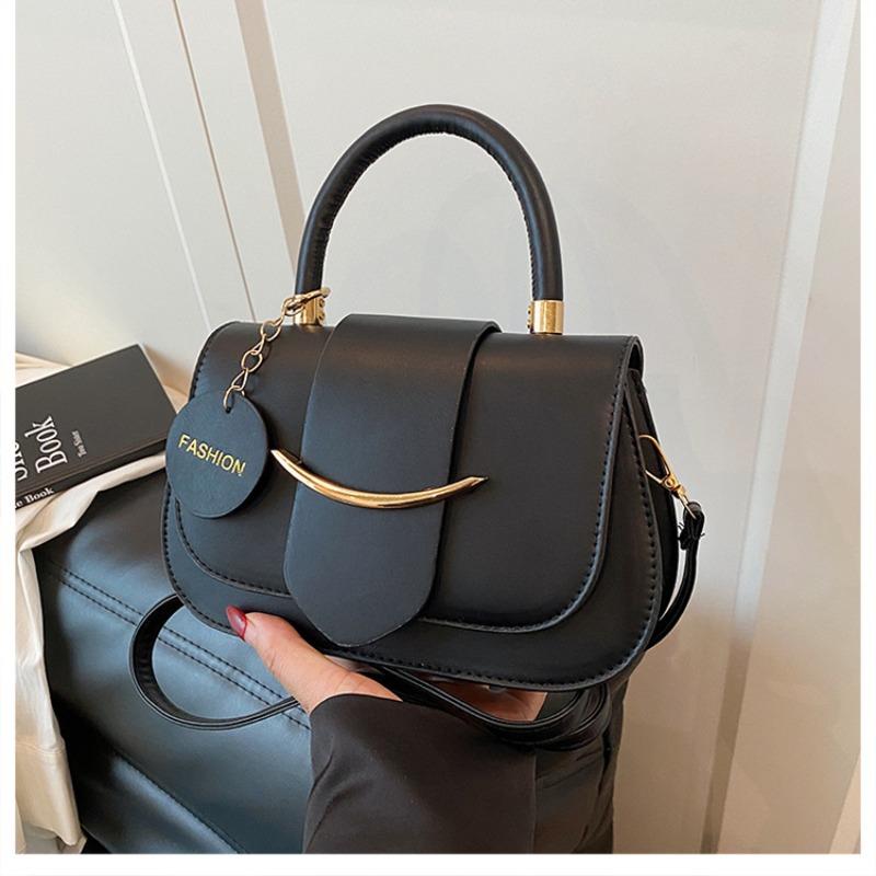 

Handbag Women s 2 Summer New Solid Color Trend Smiley Bag Versatile Simple Temperament One Shoulder Crossbody Bag чёрный