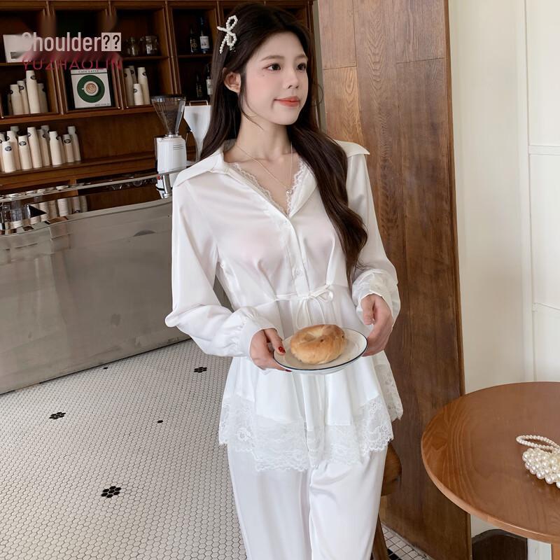 YUZHAOLIN French Style Lace Pajama Set L