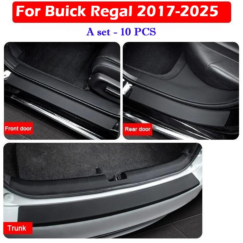For Buick Regal 2017-2026 Car Door Threshold Strip Trunk Protective Sticker Anti Dirty Scratch Resistant Film Interior Stickers