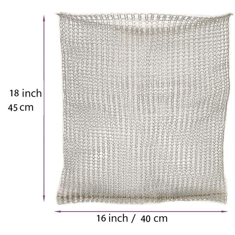 Stainless Steel Metal Stainless Steel Plant Mesh Bag Dense Mesh Plant Protection