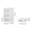 No Assembly Needed Heavy-Duty  PP Thickened Transparent Foldable Shoe Box with Lid Premium Plastic Home Storage Simple Shoe Rack
