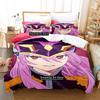 3D Print Chained Soldier Anime Bedding Set Single Twin Full Queen King Size Bed Set Adult Kid Bedroom Duvetcover Sets Anime Bed