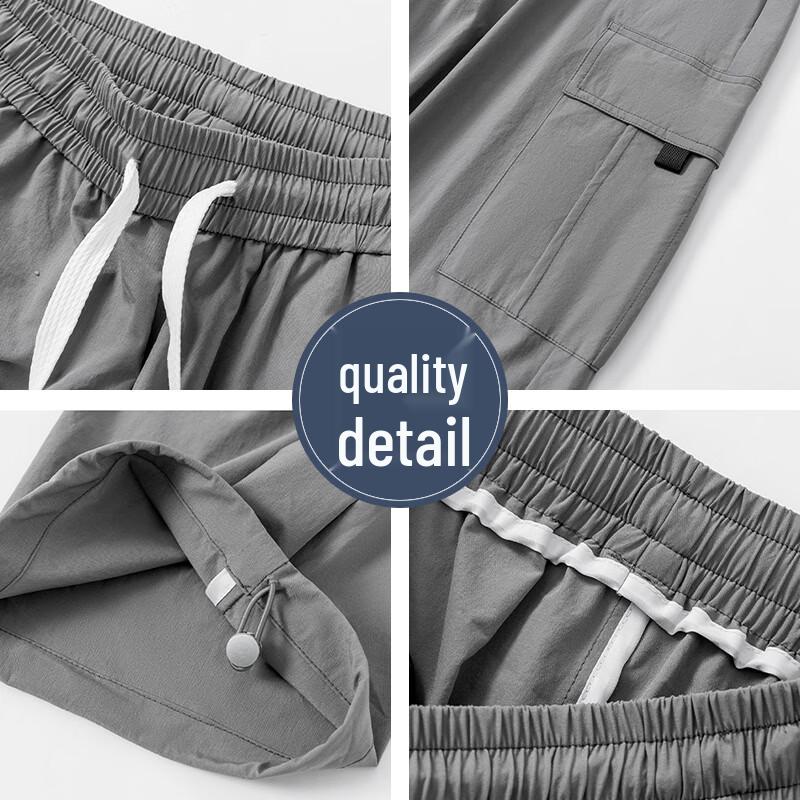 JEEP SPIRIT Men's Outdoor Water-Repellent Casual Cargo Pants