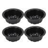 4pcs Chrysanthemum Pumpkin Cake Pans Round Shape Kugelhopf Mold Fluted Baking Cake Pans  Baking