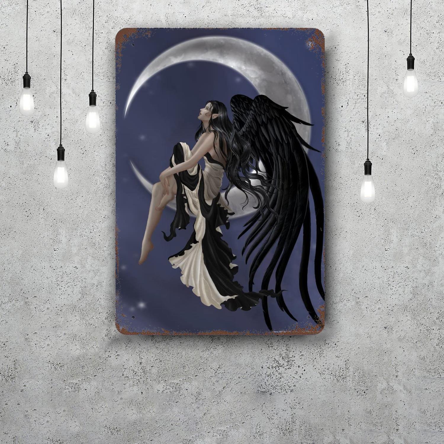 

swan Retro Vintage Tin Sign Poster Decorative Plaque Metal Plate Wall Decor 20x30cm（7.8x11.8inch）