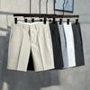 Herren Slim Fit Gerade Geschnittene Chino-Shorts Lässige Hose Mit Knitterfestigkeit
