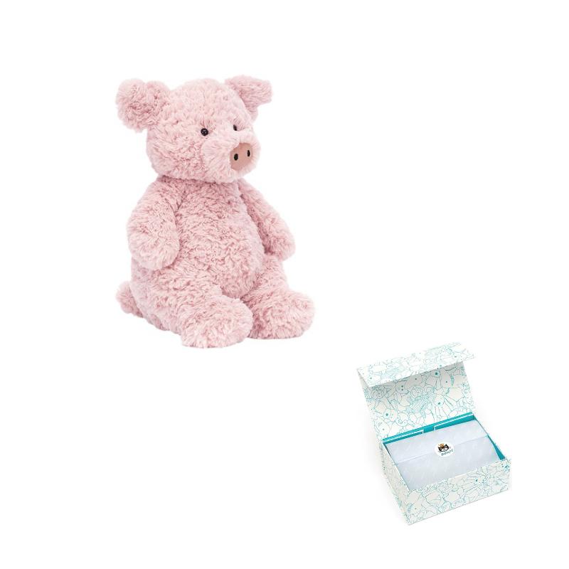 Jellycat Farm Animal Series Barnabus Pig Cute Doll Plush Doll 26cm Height