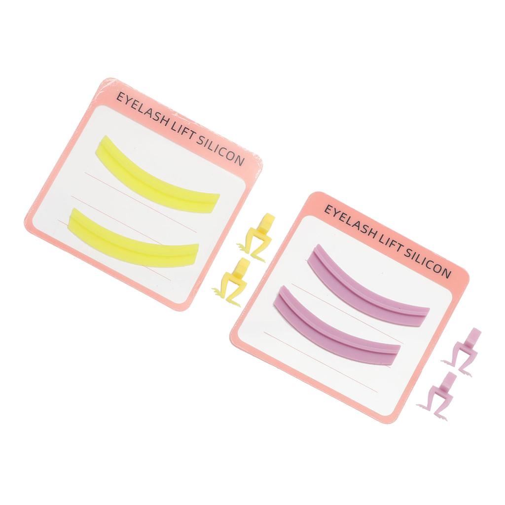 Eyelash Extension Separator Reusable Washable Silicone Lash Lift Tool Lash Extensions Supplies for Salon 2 Pair