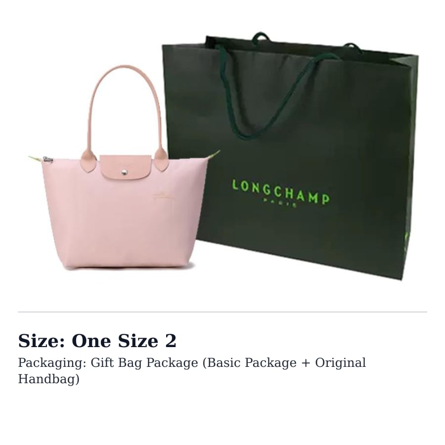 LONGCHAMP Le Pliage Auduma ar ādas