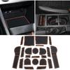Auovo Cup Holder Ert Liners Compatible With Subaru Crosstrek 2013-2017 And Subaru Impreza 2012-2016 Accessories  Door Center Console Interior Mats