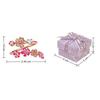 Gemstone Embellished Cherry Blossom Ring Crystal Accents Jewelry Box  Anniversary Birthday Gift