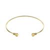 Cross-border Adjustable Metal Armlet Bracelet for Women & Men - Versatile High-end Jewelry Niche Accessory