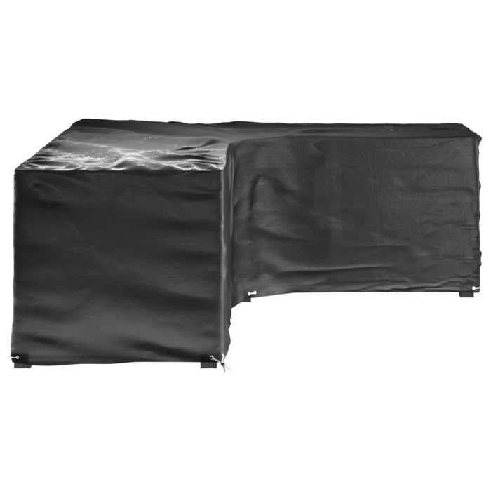 VidaXL L-shaped Patio Furniture Cover 16 Eyelets 260x210x80cm 319326