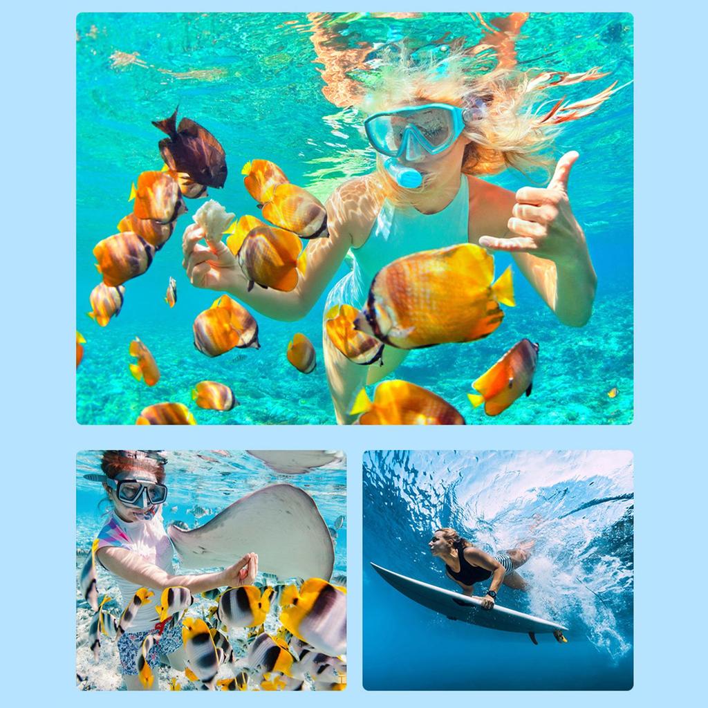 High-definition Digital Camera Dual Screen Waterproof Selfie Video Upload Mobile Phone Portable