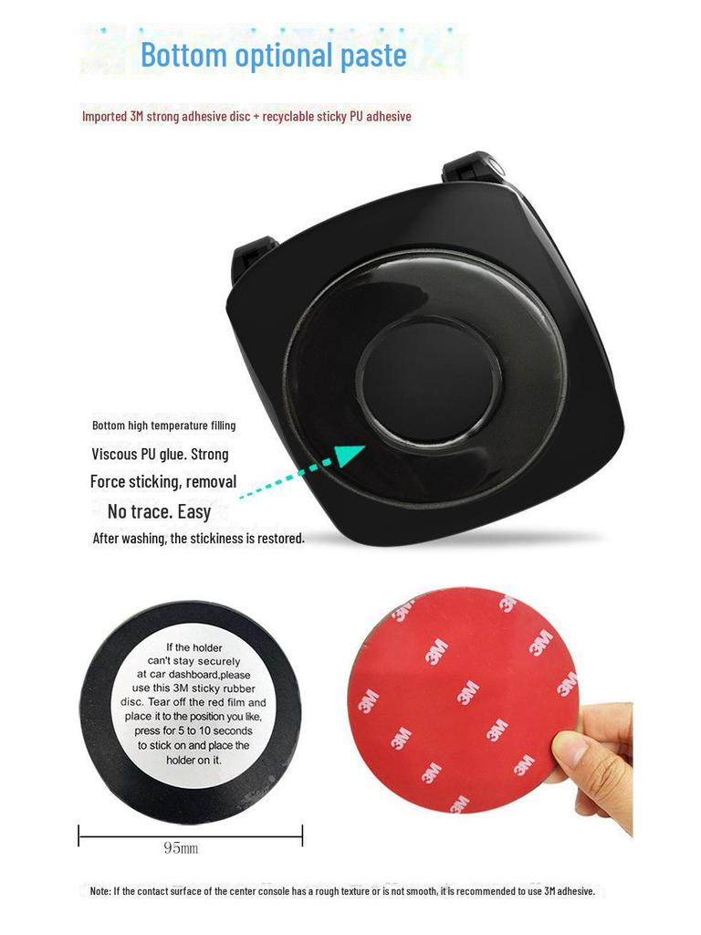 Suporte Antiderrapante para Celular de Painel de Carro Transfronteiriço com Design Criativo de Navegação