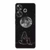 6.79" For Poco M6 4G Case POCOM6 Phone Cover Black Silicone Soft Back Cover Case For Xiaomi Poco M6 4G Case M 6 Protective Coque