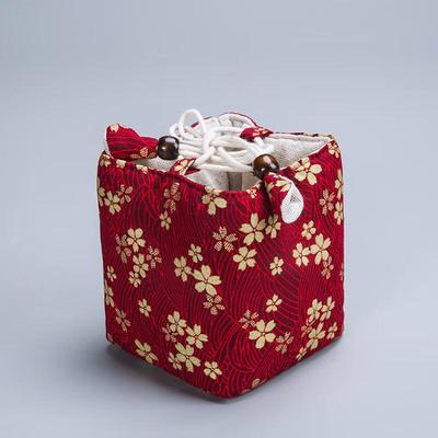 Bolsa de almacenamiento portátil para juego de té