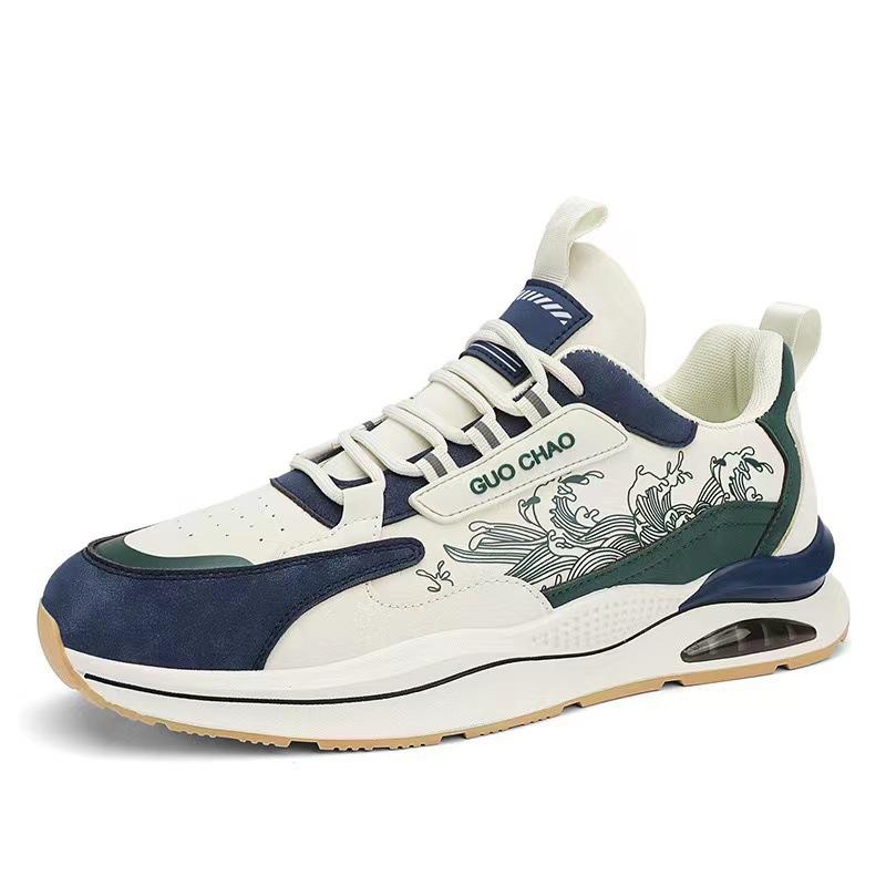 

Spring men s shoes 2025 new youth sports and leisure students increase height running men s versatile dad trendy shoes 44 бежевый